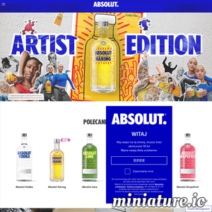 absolut.com网站缩略图