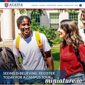 acadiau.ca网站缩略图