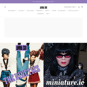 annasui.com网站缩略图
