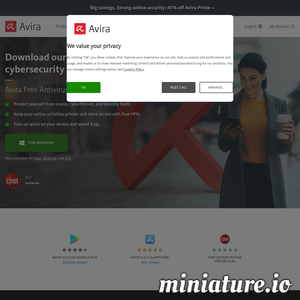 avira.com网站缩略图