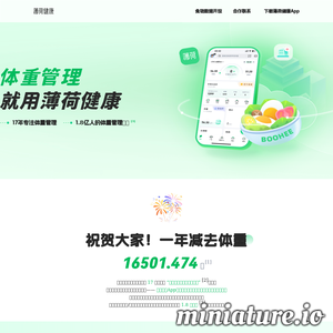 boohee.com网站缩略图