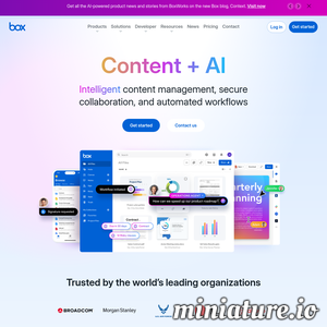 box.net网站缩略图