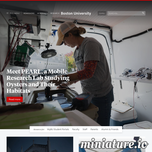 bu.edu网站缩略图