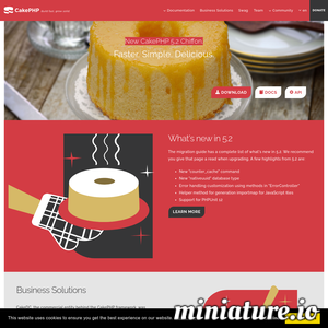 cakephp.org网站缩略图