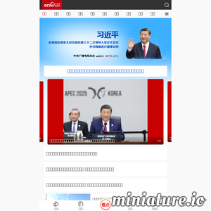 cctv.com网站缩略图
