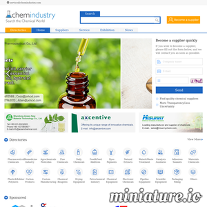 chemindustry.com网站缩略图