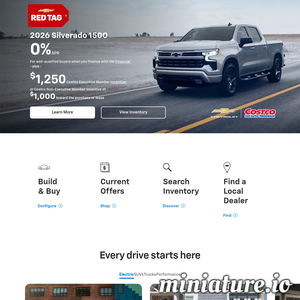 chevrolet.com网站缩略图