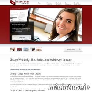 chicagowebdesignsite.com网站缩略图