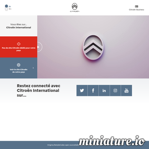 citroen.com网站缩略图