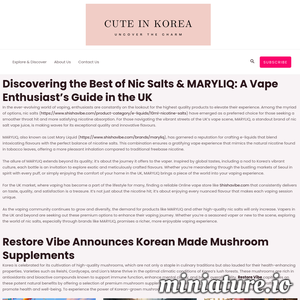 cuteinkorea.com网站缩略图