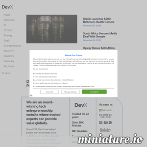 devx.com网站缩略图