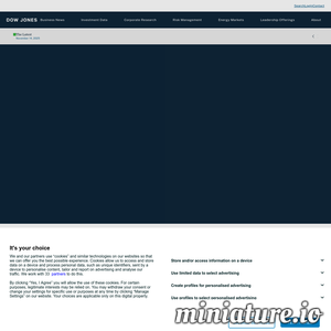 dowjones.com网站缩略图