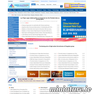 ferro-alloys.com网站缩略图