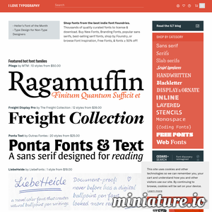 ilovetypography.com网站缩略图