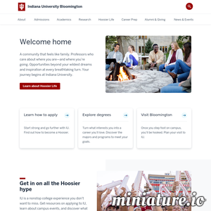 indiana.edu网站缩略图