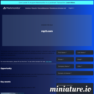 mp3.com网站缩略图