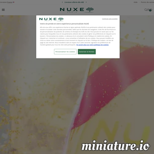 nuxe.com网站缩略图