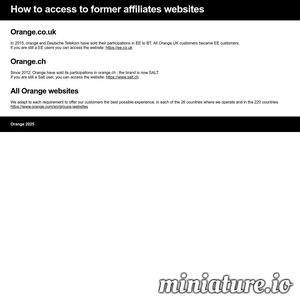 orange.co.uk网站缩略图