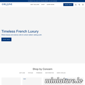 orlane.com网站缩略图