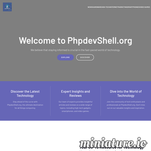 phpdevshell.org网站缩略图