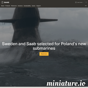 saab.com网站缩略图