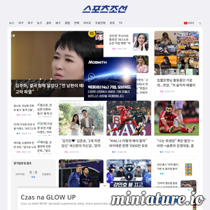 sports.chosun.com网站缩略图
