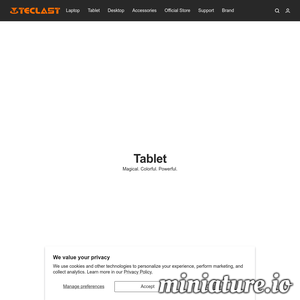teclast.com网站缩略图