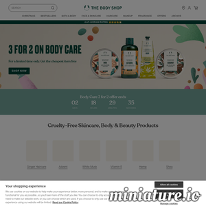 thebodyshop.com网站缩略图