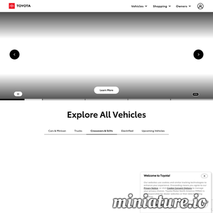 toyota.com网站缩略图