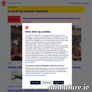 tv2.dk网站缩略图