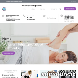 victoria-chiropractic.com网站缩略图