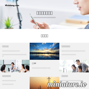 weizhang.com网站缩略图