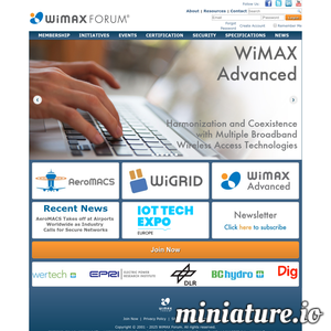 wimaxforum.org网站缩略图