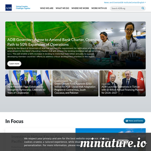 www.adb.org网站缩略图