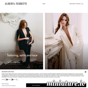 www.albertaferretti.com网站缩略图
