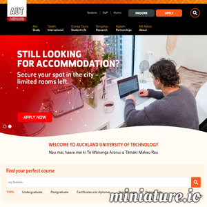 www.aut.ac.nz网站缩略图