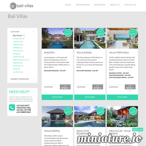 www.balivillas.com网站缩略图