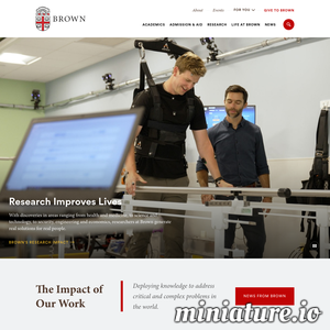 www.brown.edu网站缩略图