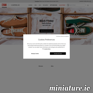 www.camper.com网站缩略图