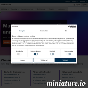 www.chalmers.se网站缩略图