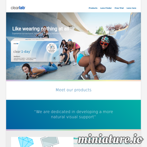 www.clearlab.com网站缩略图
