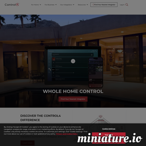 www.control4.com网站缩略图