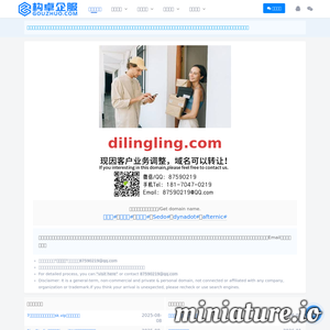 www.dilingling.com网站缩略图