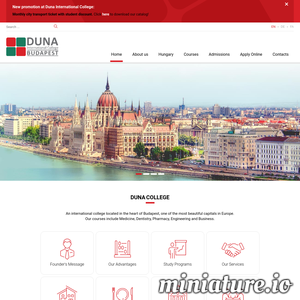 www.dunacollege.com网站缩略图