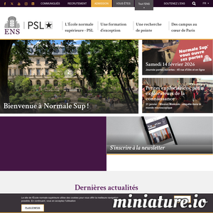 www.ens.fr网站缩略图