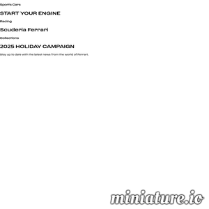 www.ferrari.com网站缩略图