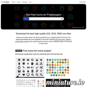 www.findicons.com网站缩略图