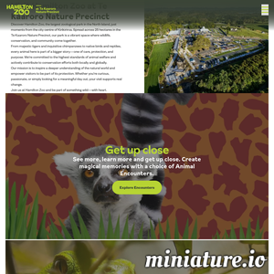 www.hamiltonzoo.co.nz网站缩略图