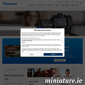 www.howcast.com网站缩略图