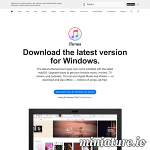 www.itunes.com网站缩略图